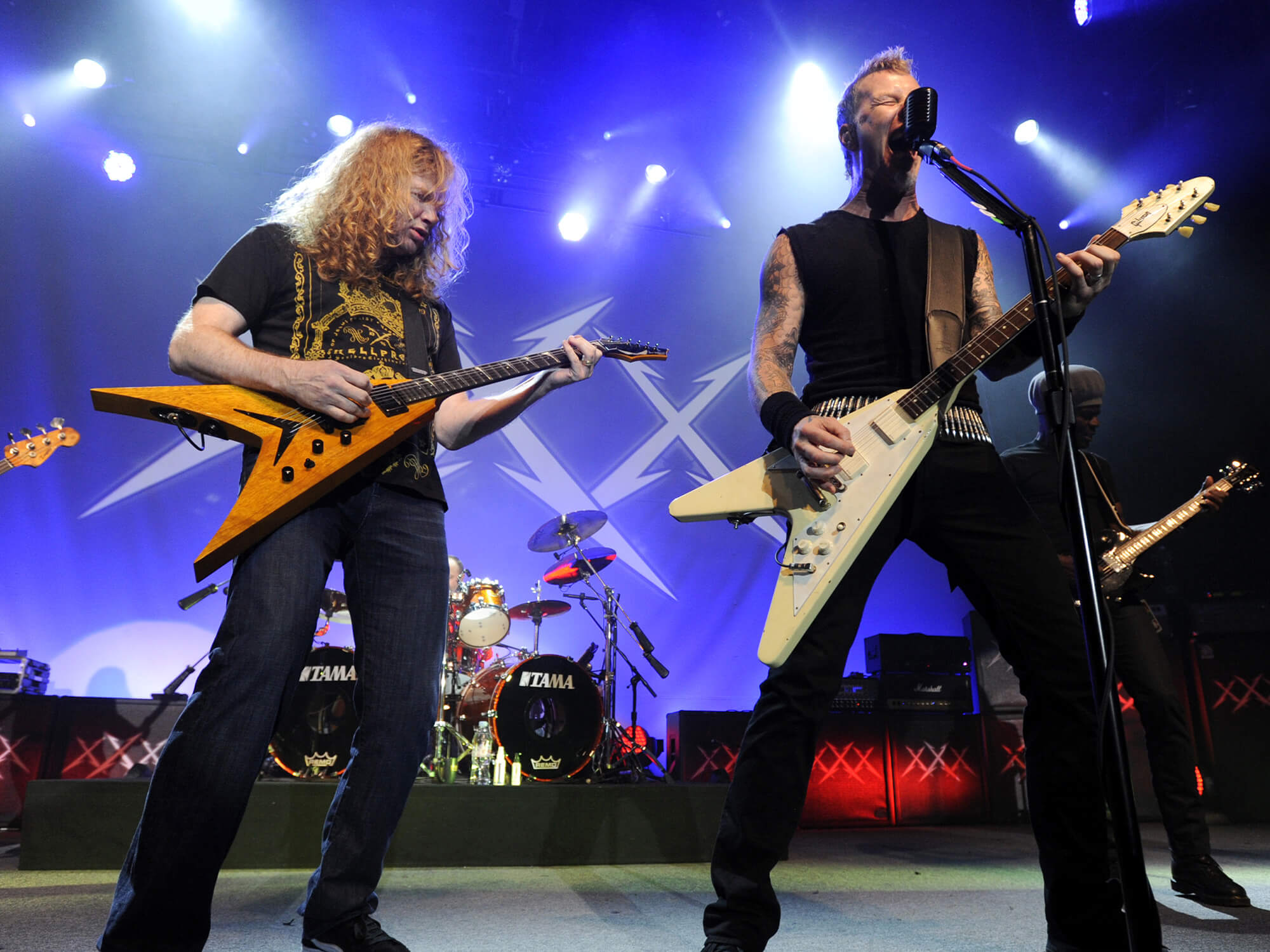Dave Mustaine James Hetfield