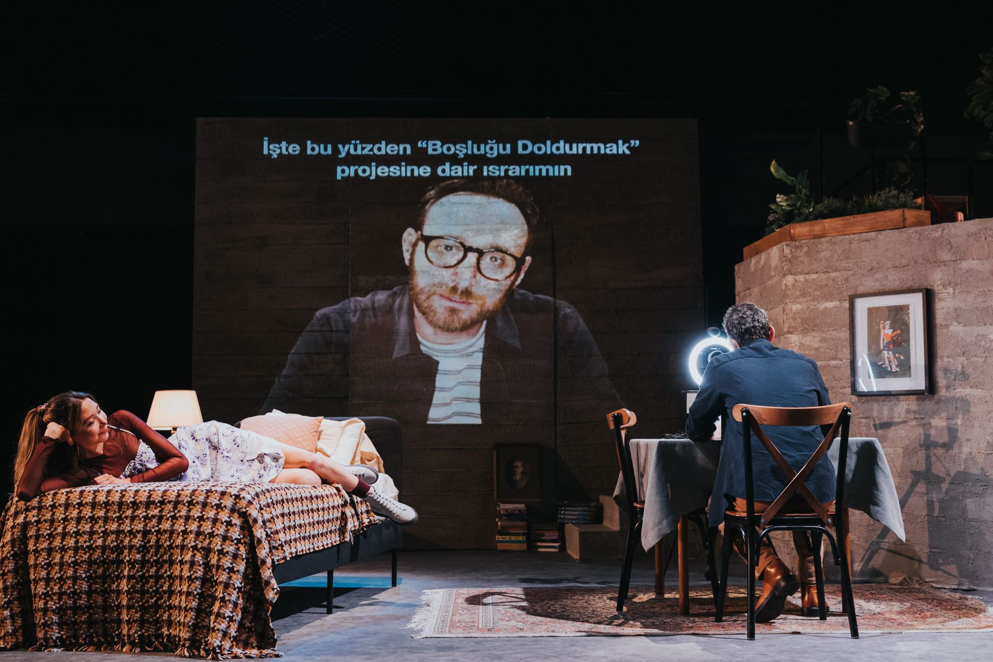 babamin sesine uyandim