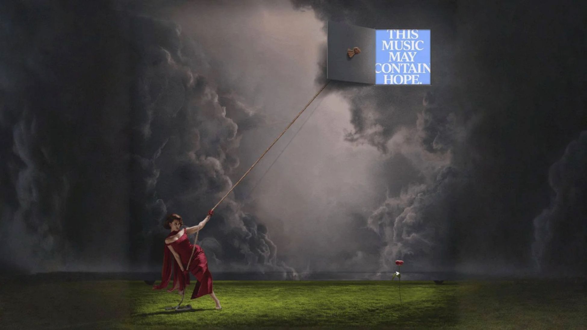 THIS MUSIC MAY CONTAIN HOPE.