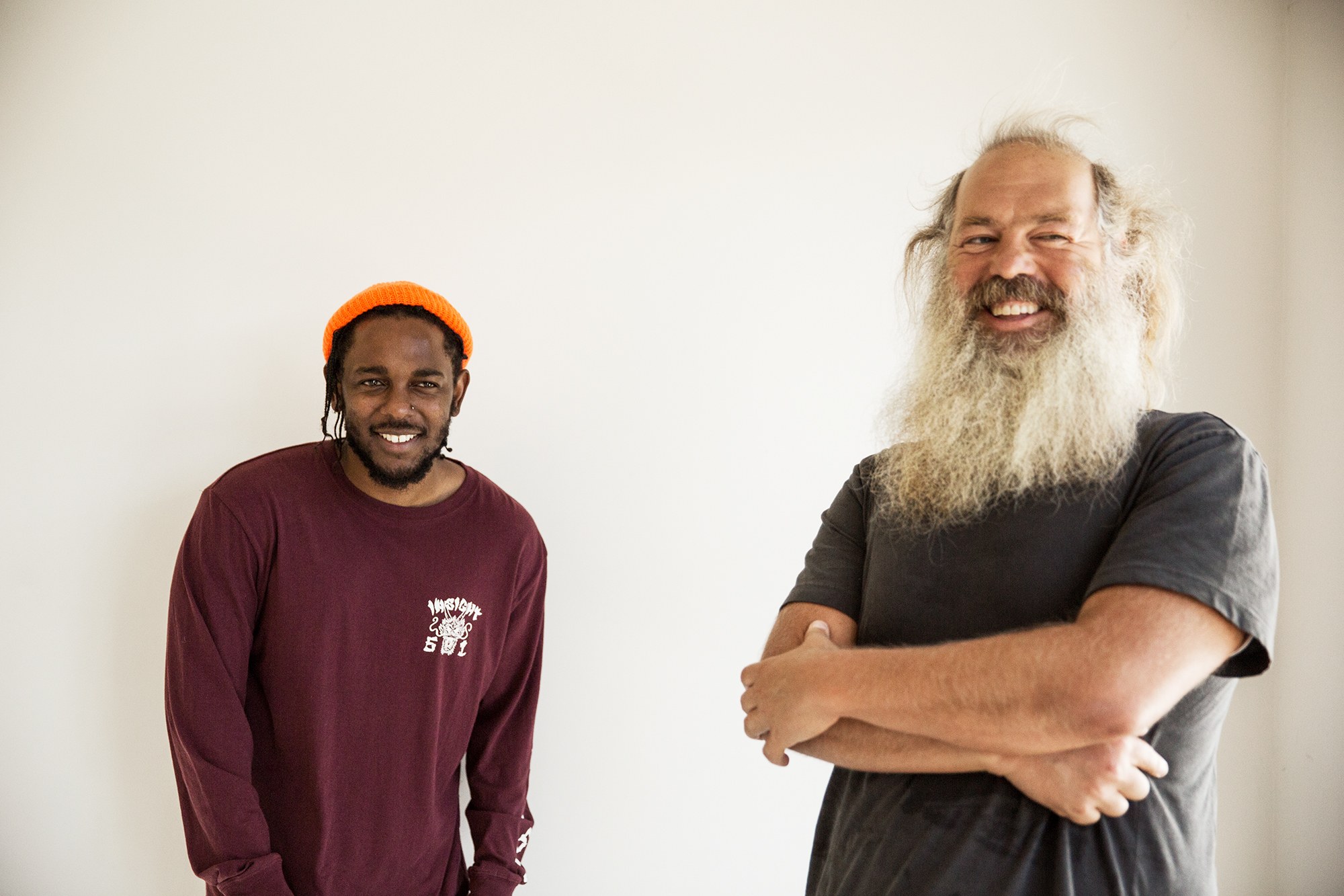 Rick Rubin ve Kendrick Lamar